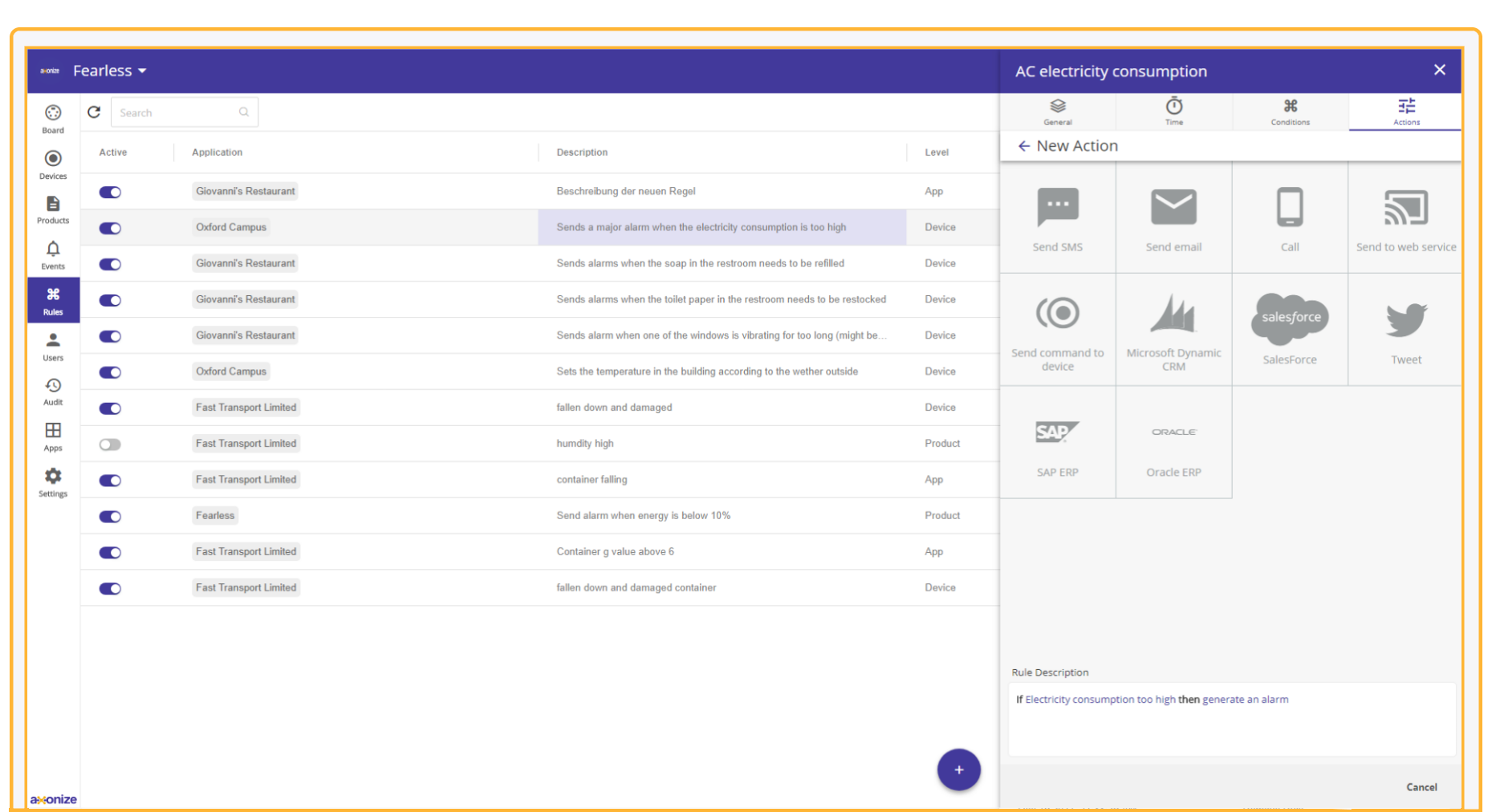 IoT Platform Highlights - Rules Web Server Command